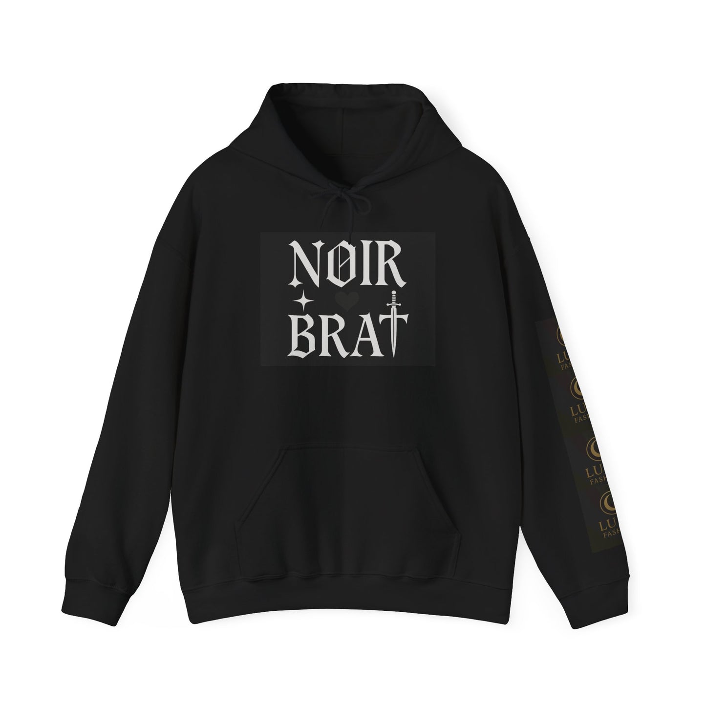 NOIR BRAT HOODIE
