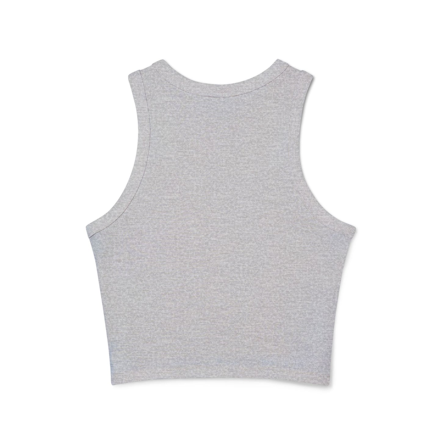 Luster Butterfly Racer Tank, Stylish Women's Crop Top, Summer Tank, Festival Wear, Casual Tank for Every Occasion
