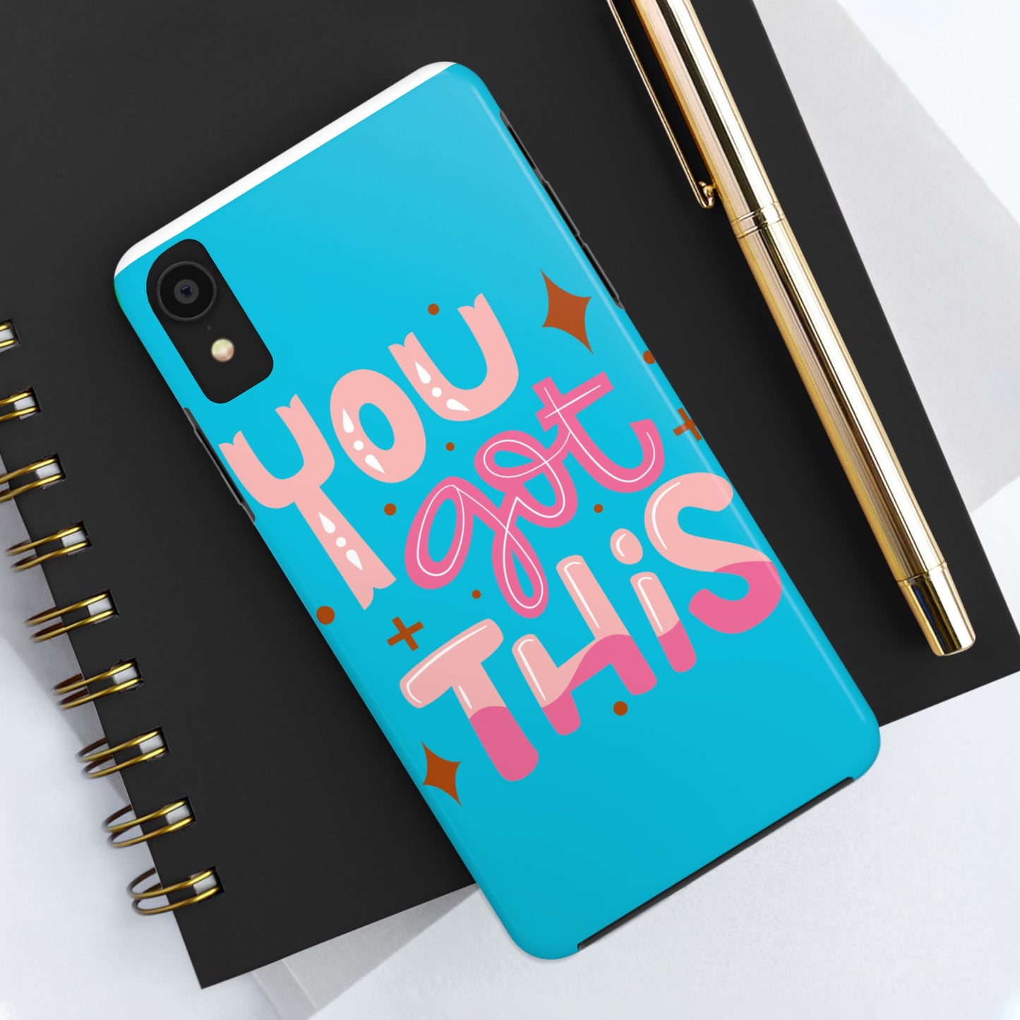 Motivational Phone Cases - You Got This, Cute Phone Covers, Inspirational Gifts, Colorful Tech Accessories, Affirmation Merchandise
