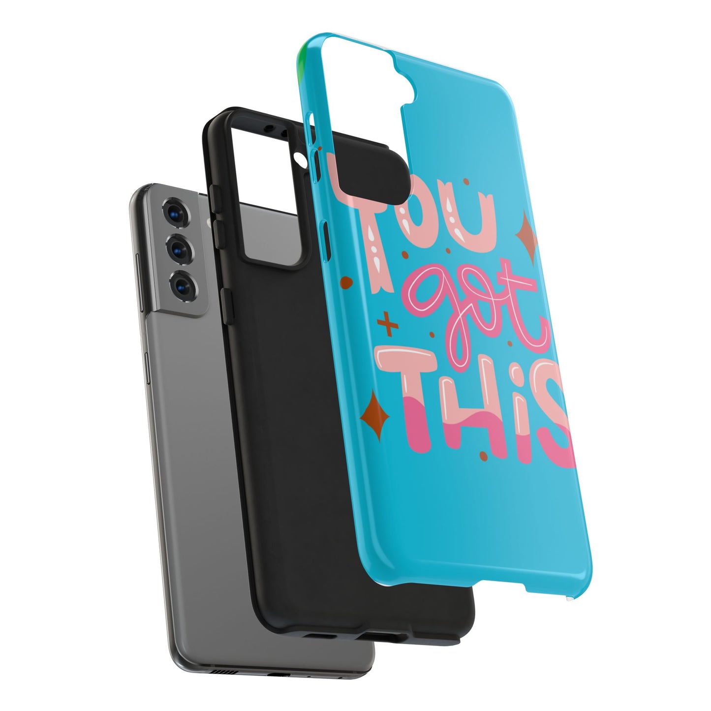 Motivational Phone Cases - You Got This, Cute Phone Covers, Inspirational Gifts, Colorful Tech Accessories, Affirmation Merchandise