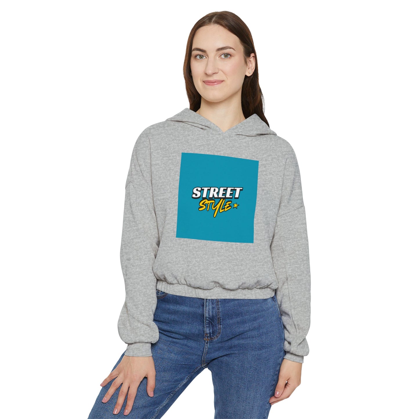 Stylish Women's Cinched Bottom Hoodie, Trendy Streetwear, Casual Outfit, Everyday Comfort, Unique Gift Idea