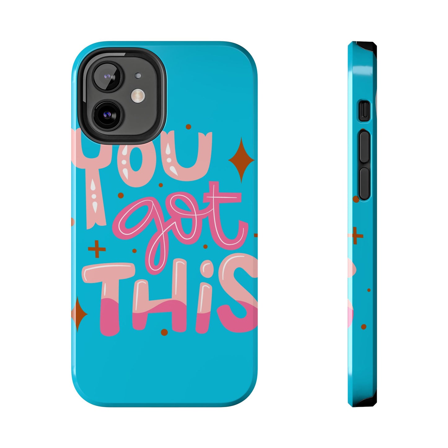 Motivational Phone Cases - You Got This, Cute Phone Covers, Inspirational Gifts, Colorful Tech Accessories, Affirmation Merchandise