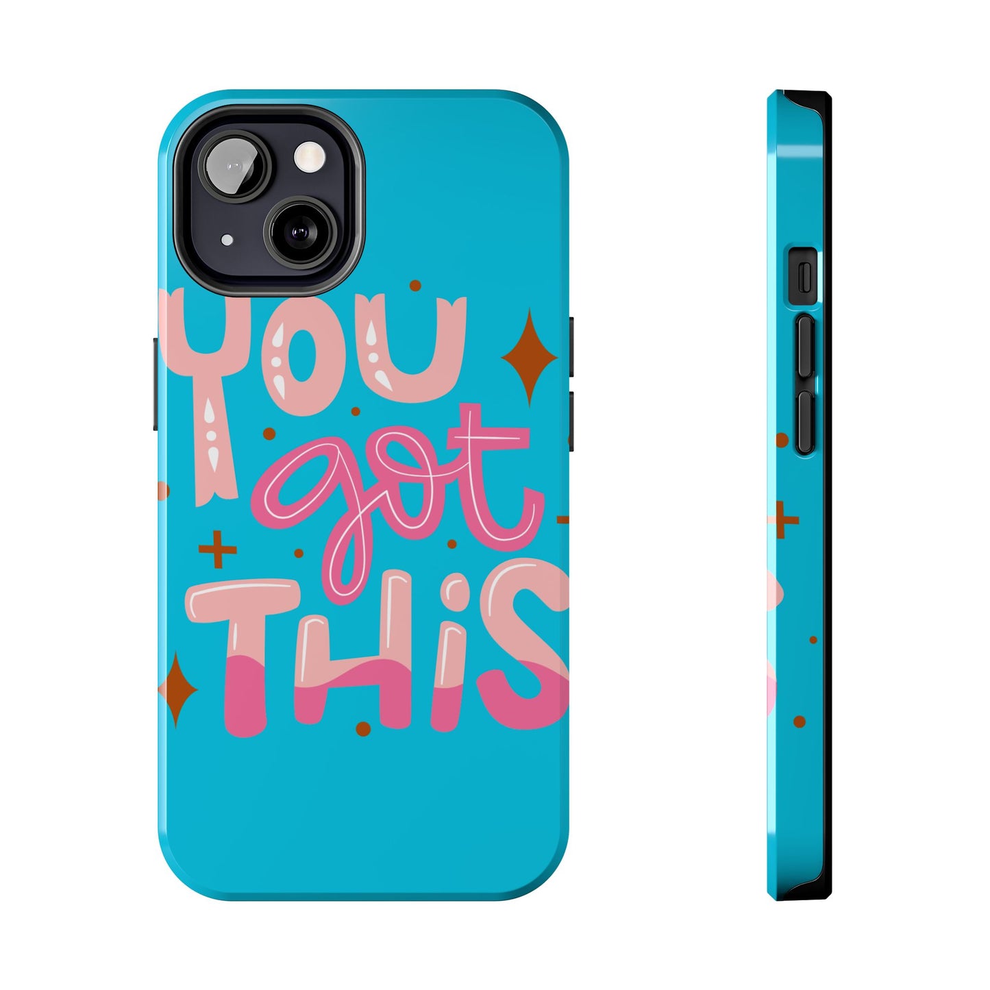 Motivational Phone Cases - You Got This, Cute Phone Covers, Inspirational Gifts, Colorful Tech Accessories, Affirmation Merchandise
