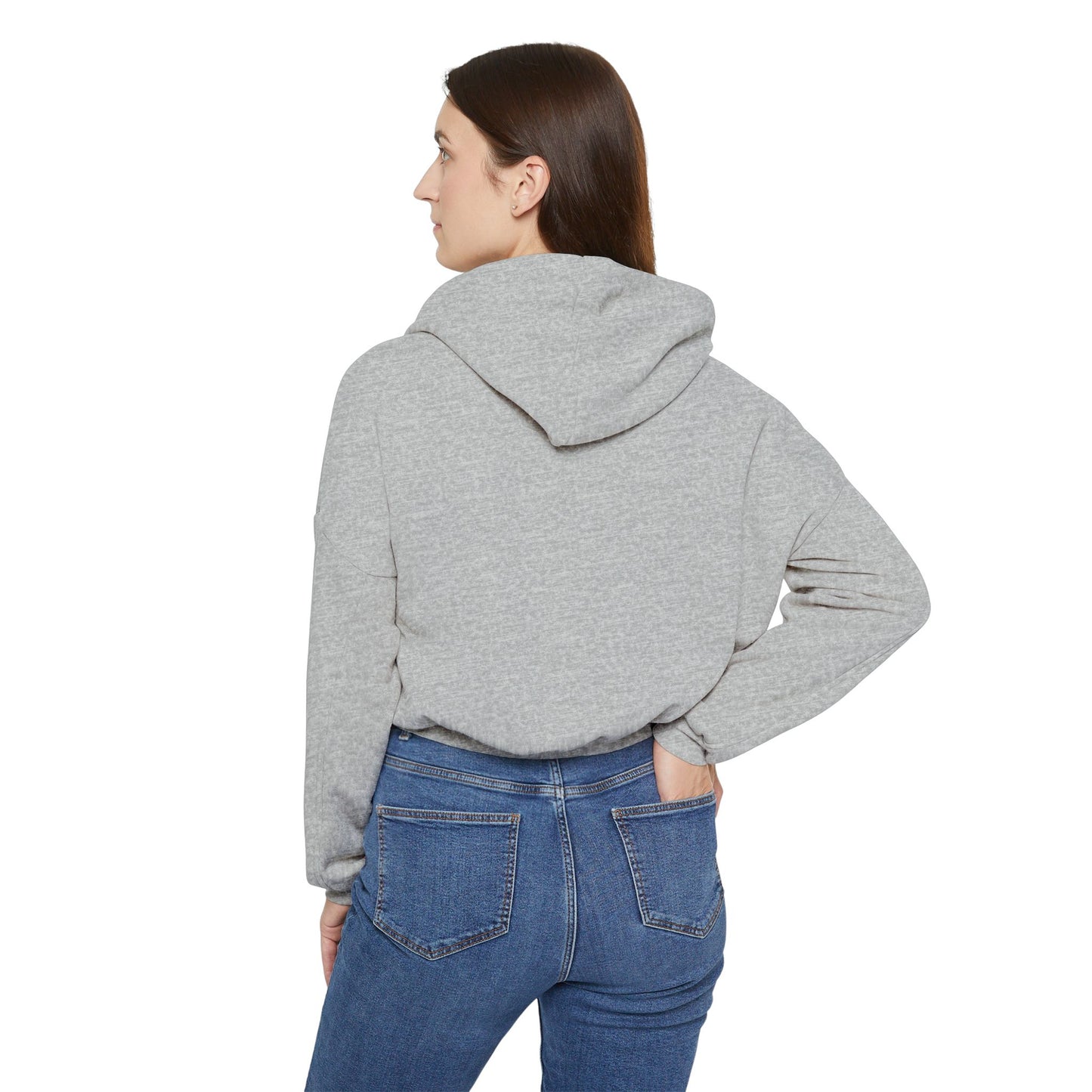 Stylish Women's Cinched Bottom Hoodie, Trendy Streetwear, Casual Outfit, Everyday Comfort, Unique Gift Idea