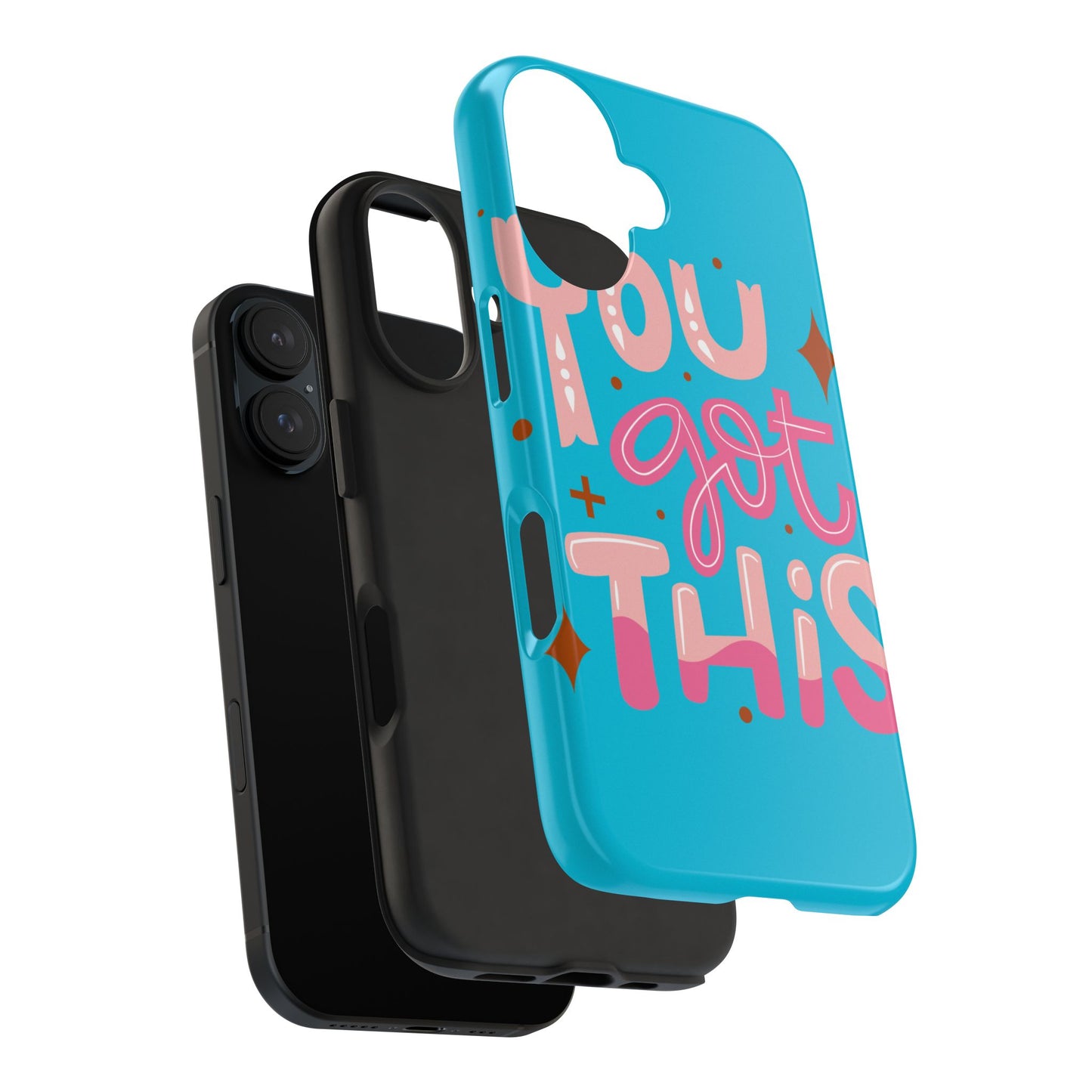 Motivational Phone Cases - You Got This, Cute Phone Covers, Inspirational Gifts, Colorful Tech Accessories, Affirmation Merchandise