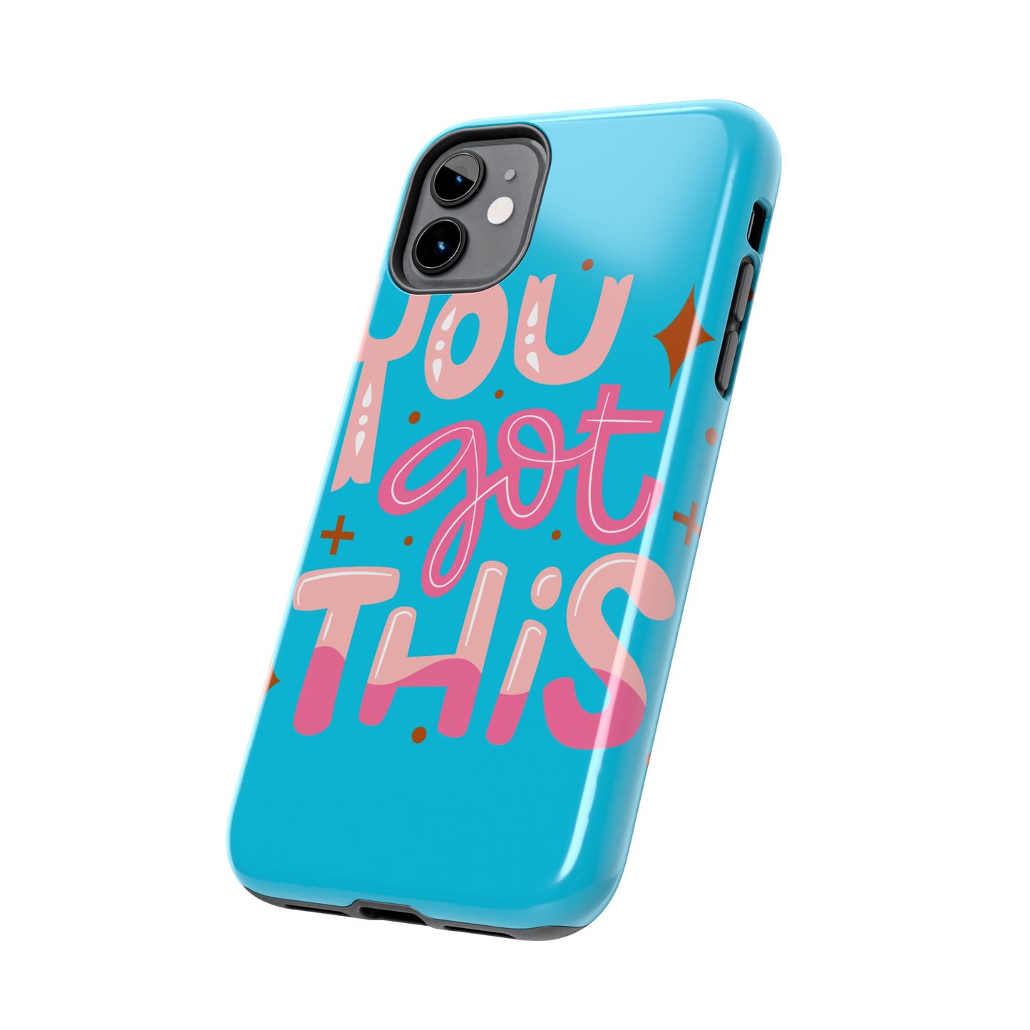 Motivational Phone Cases - You Got This, Cute Phone Covers, Inspirational Gifts, Colorful Tech Accessories, Affirmation Merchandise