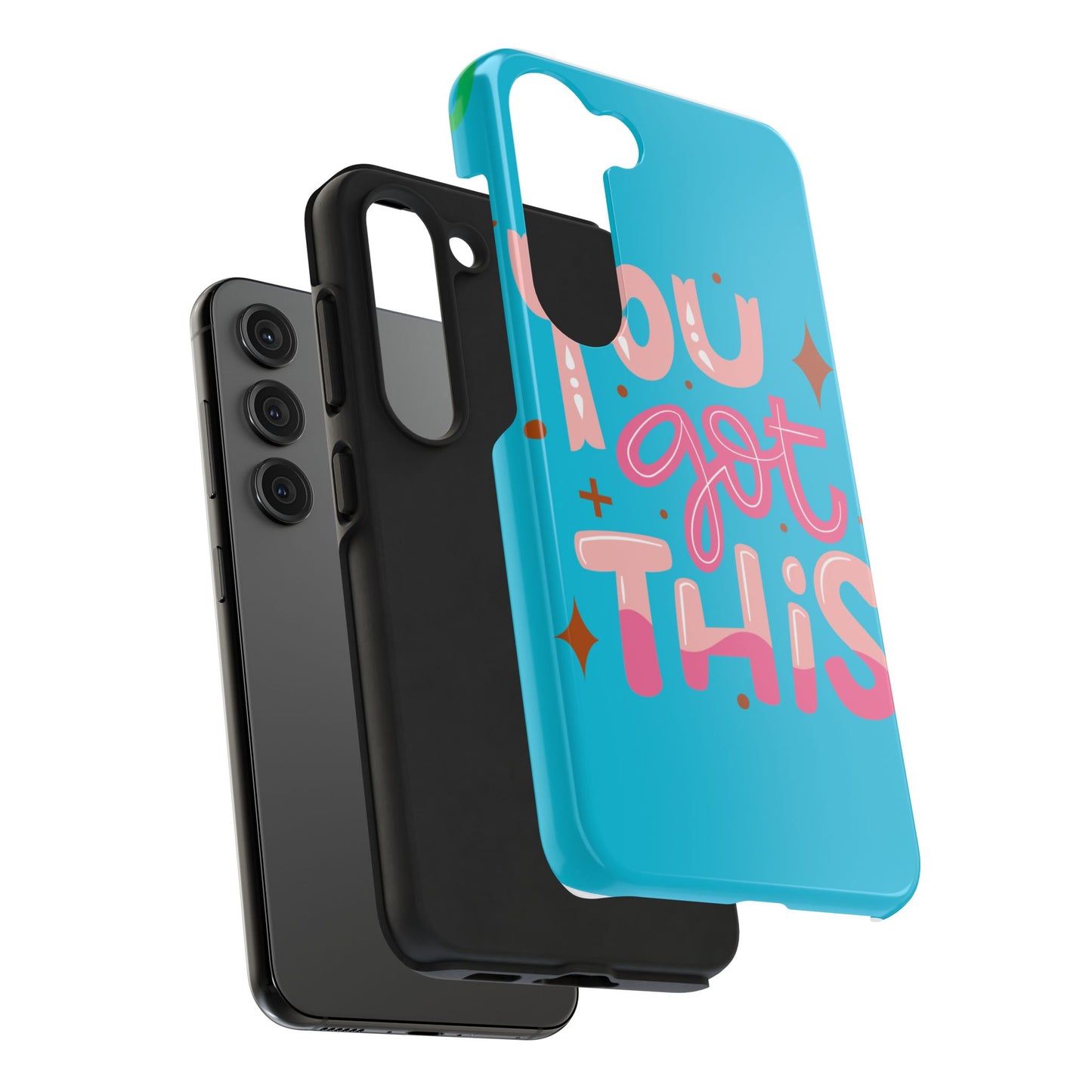 Motivational Phone Cases - You Got This, Cute Phone Covers, Inspirational Gifts, Colorful Tech Accessories, Affirmation Merchandise