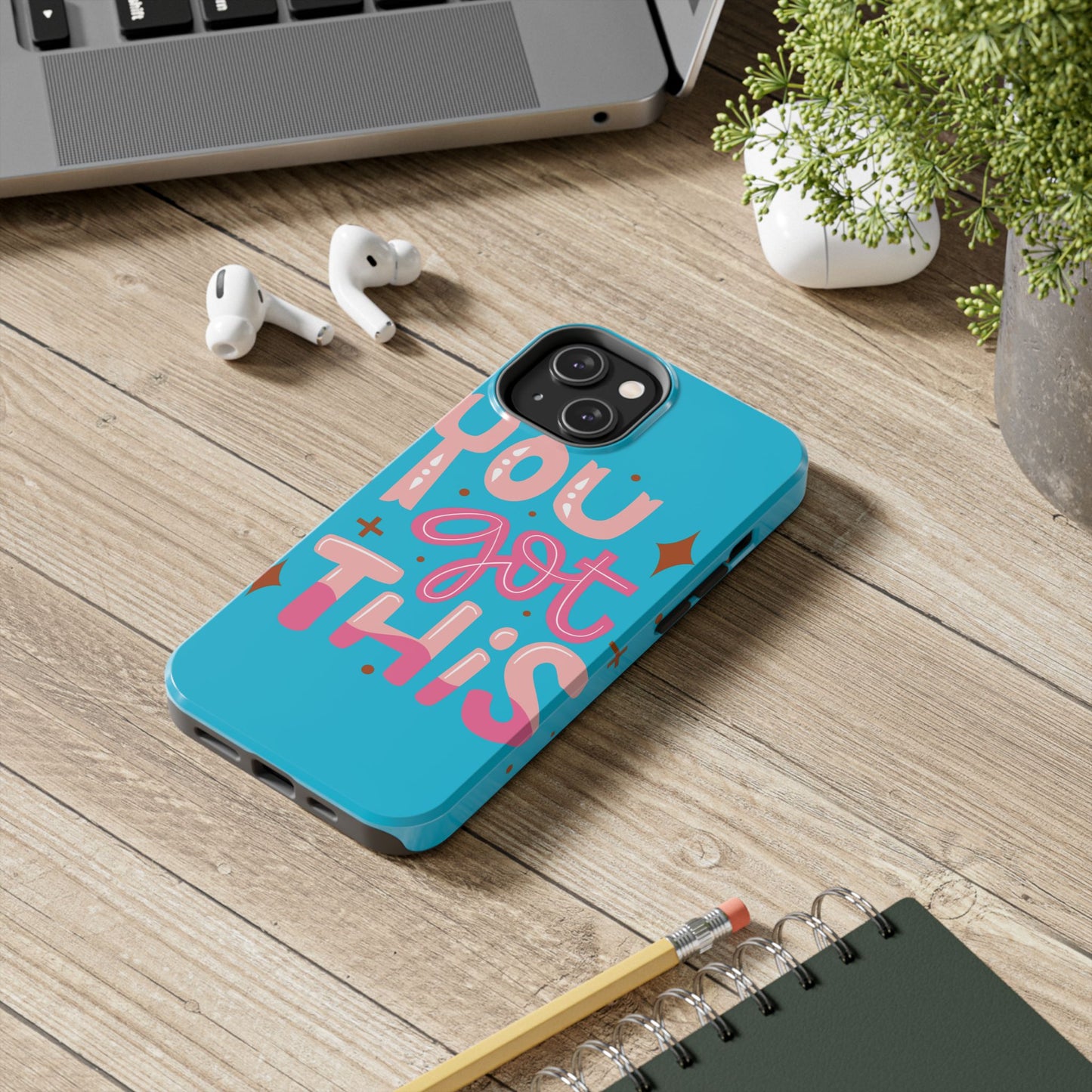Motivational Phone Cases - You Got This, Cute Phone Covers, Inspirational Gifts, Colorful Tech Accessories, Affirmation Merchandise