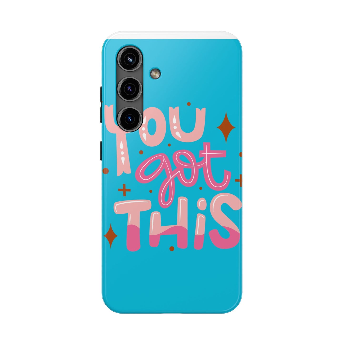 Motivational Phone Cases - You Got This, Cute Phone Covers, Inspirational Gifts, Colorful Tech Accessories, Affirmation Merchandise