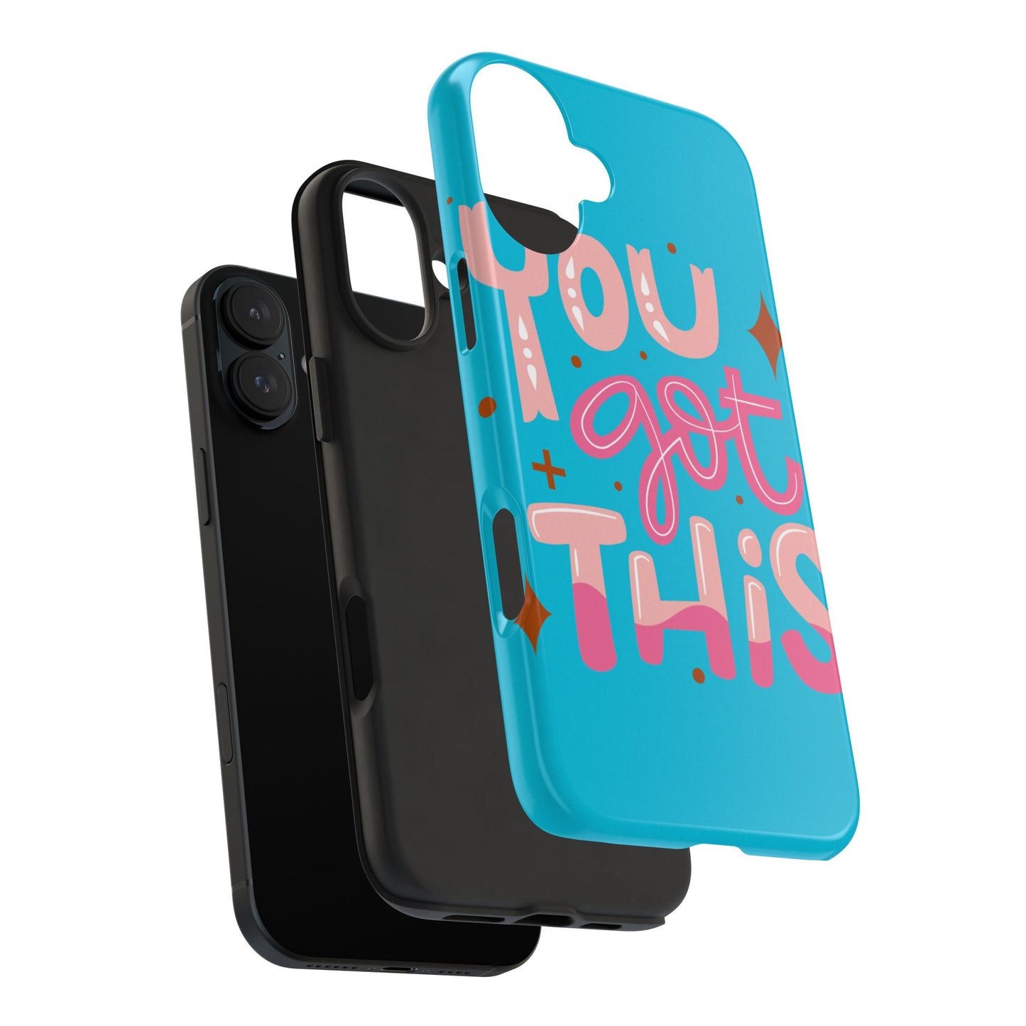 Motivational Phone Cases - You Got This, Cute Phone Covers, Inspirational Gifts, Colorful Tech Accessories, Affirmation Merchandise