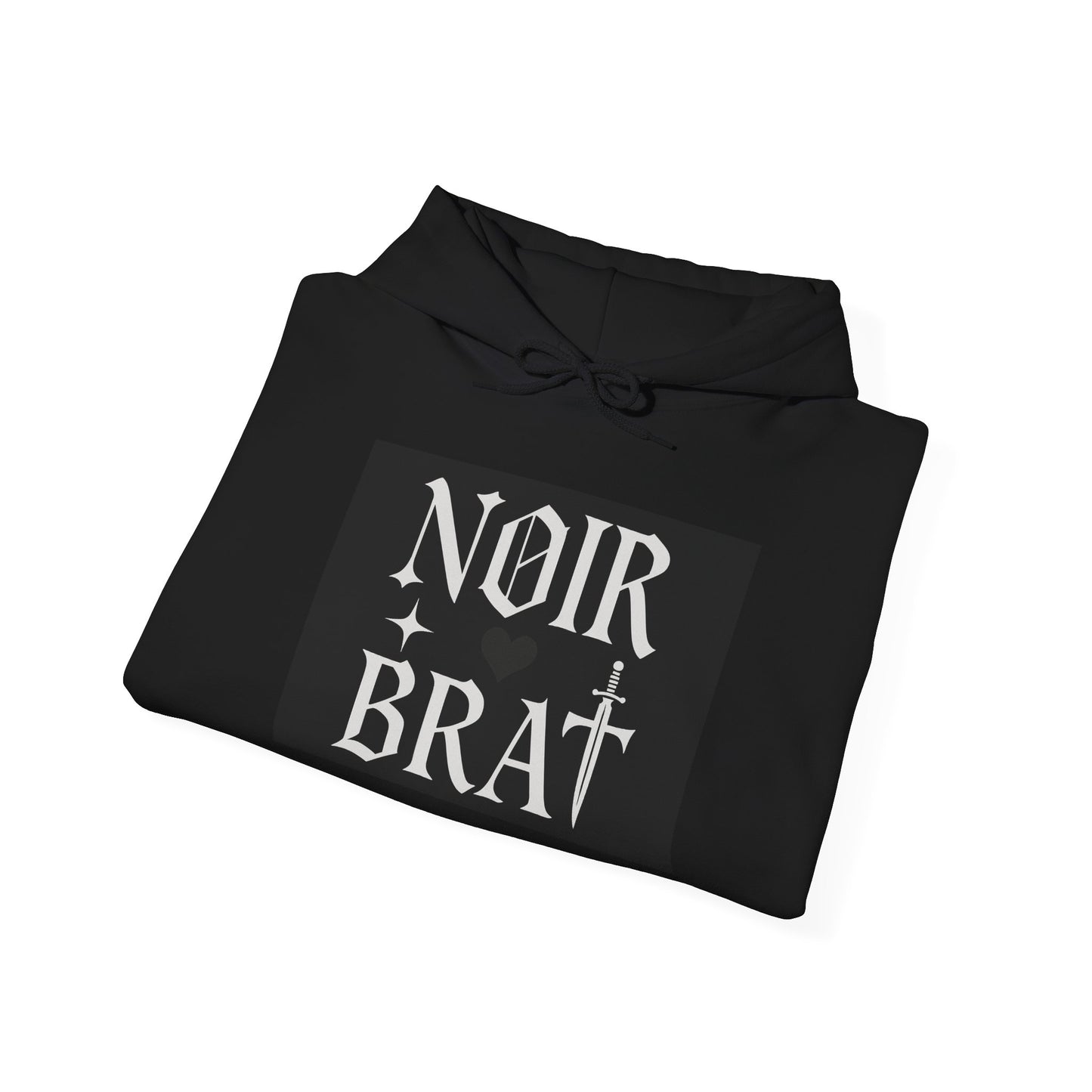NOIR BRAT HOODIE