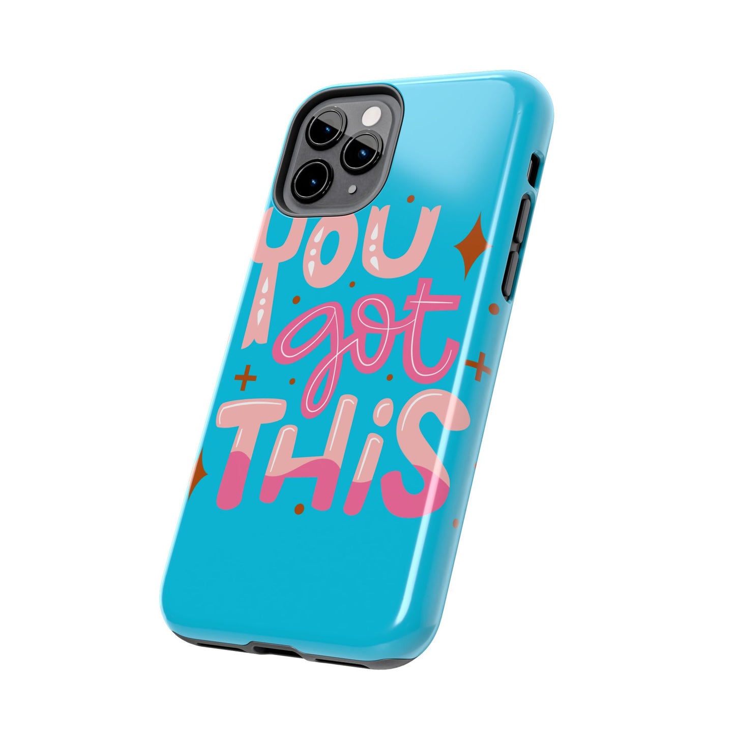 Motivational Phone Cases - You Got This, Cute Phone Covers, Inspirational Gifts, Colorful Tech Accessories, Affirmation Merchandise
