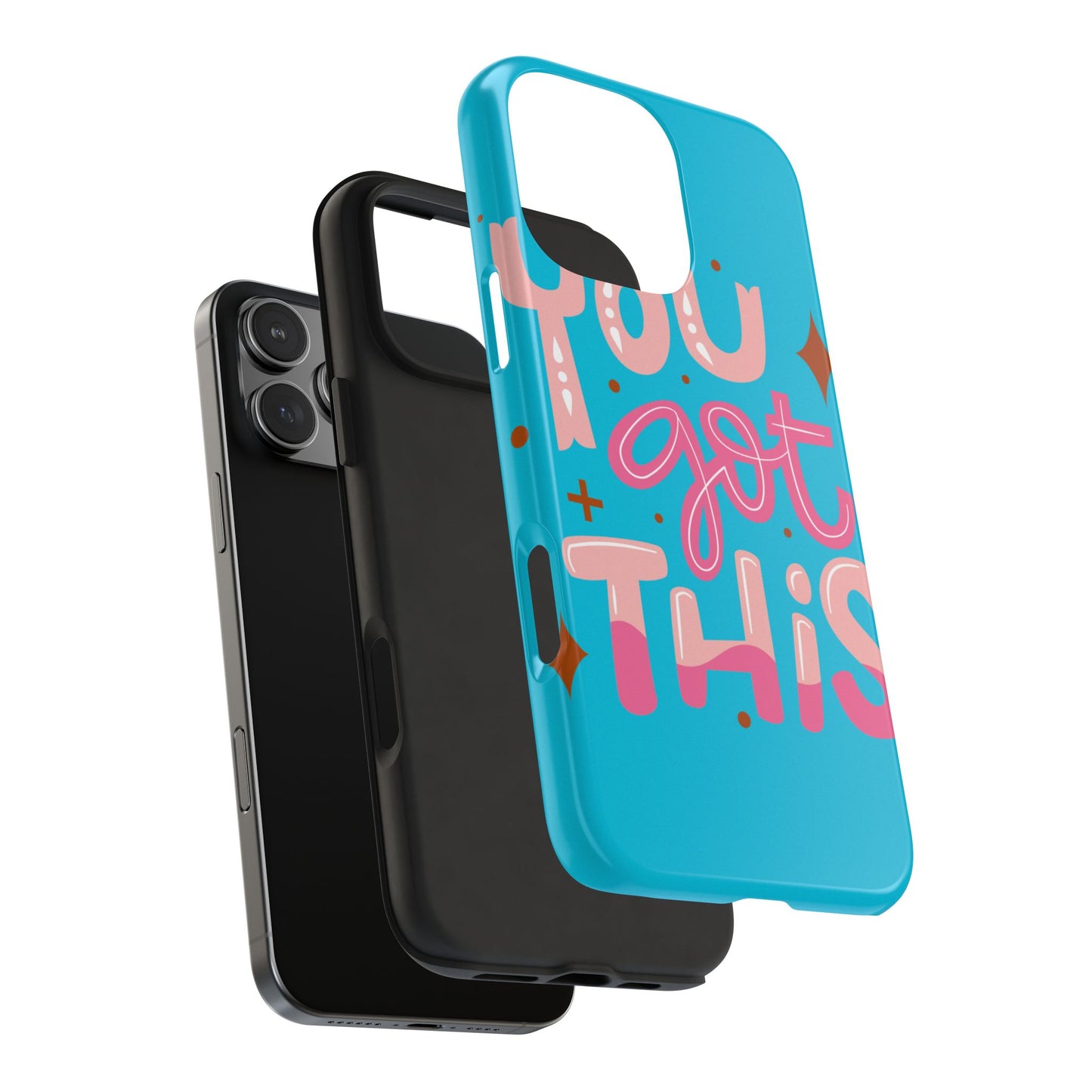 Motivational Phone Cases - You Got This, Cute Phone Covers, Inspirational Gifts, Colorful Tech Accessories, Affirmation Merchandise
