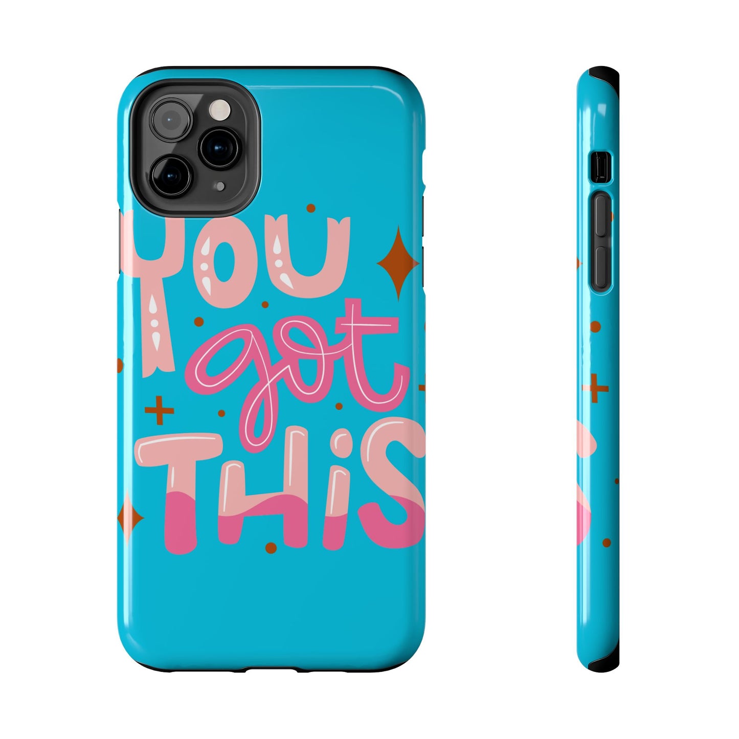 Motivational Phone Cases - You Got This, Cute Phone Covers, Inspirational Gifts, Colorful Tech Accessories, Affirmation Merchandise