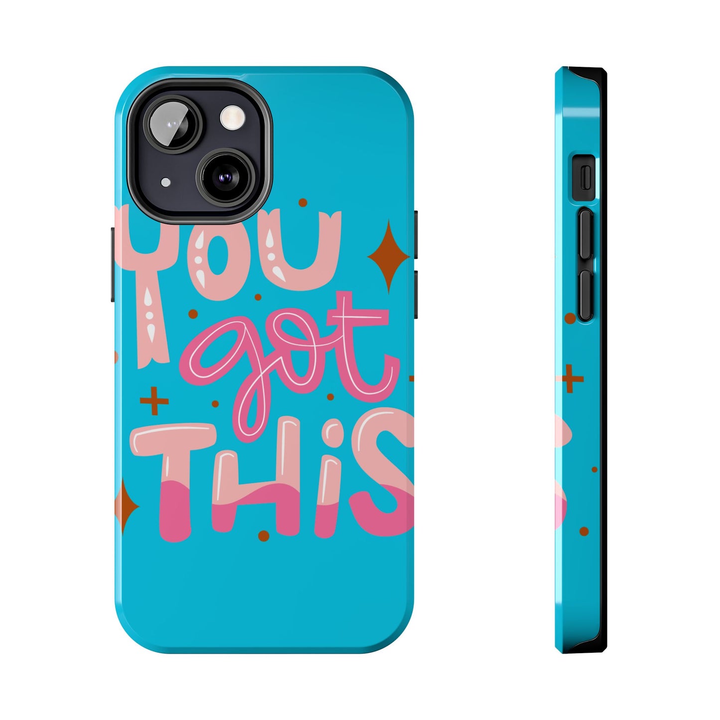 Motivational Phone Cases - You Got This, Cute Phone Covers, Inspirational Gifts, Colorful Tech Accessories, Affirmation Merchandise