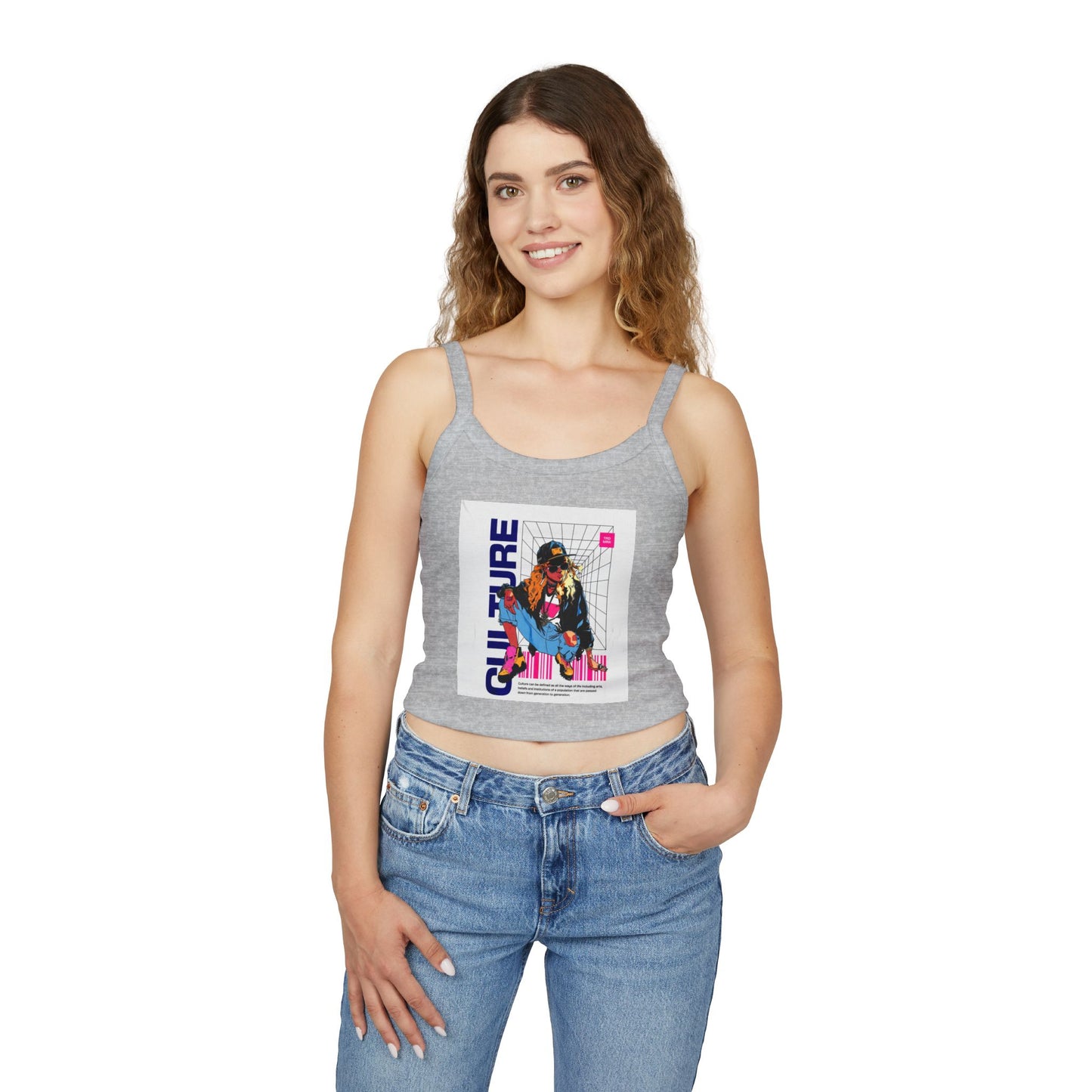 Trendy Women's Graphic Tank Top | Stylish Summer Wear, Casual Outfit, Gift for Her, Music Festival Fashion, Vintage Vibe