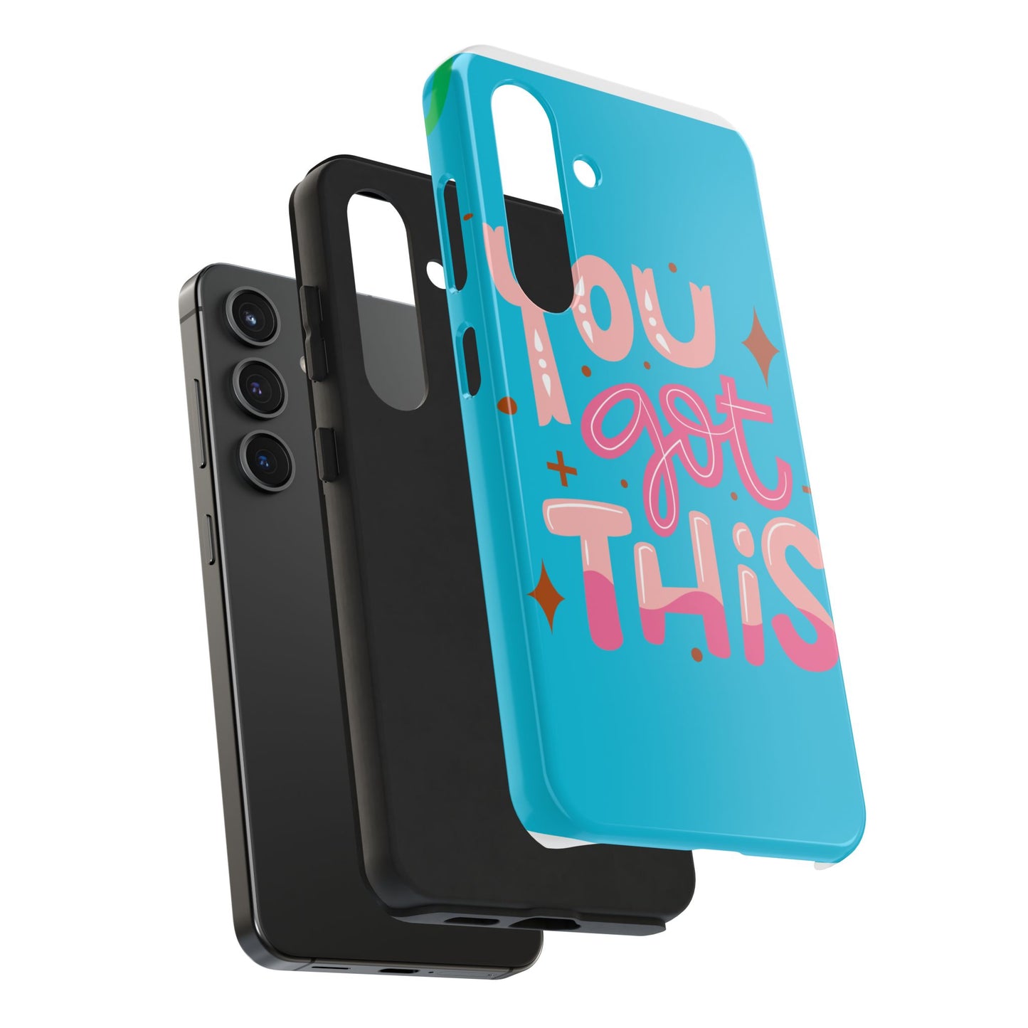 Motivational Phone Cases - You Got This, Cute Phone Covers, Inspirational Gifts, Colorful Tech Accessories, Affirmation Merchandise
