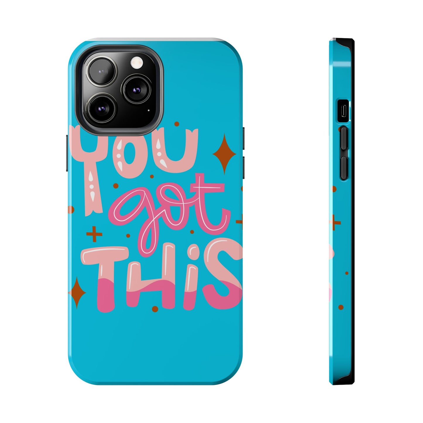 Motivational Phone Cases - You Got This, Cute Phone Covers, Inspirational Gifts, Colorful Tech Accessories, Affirmation Merchandise