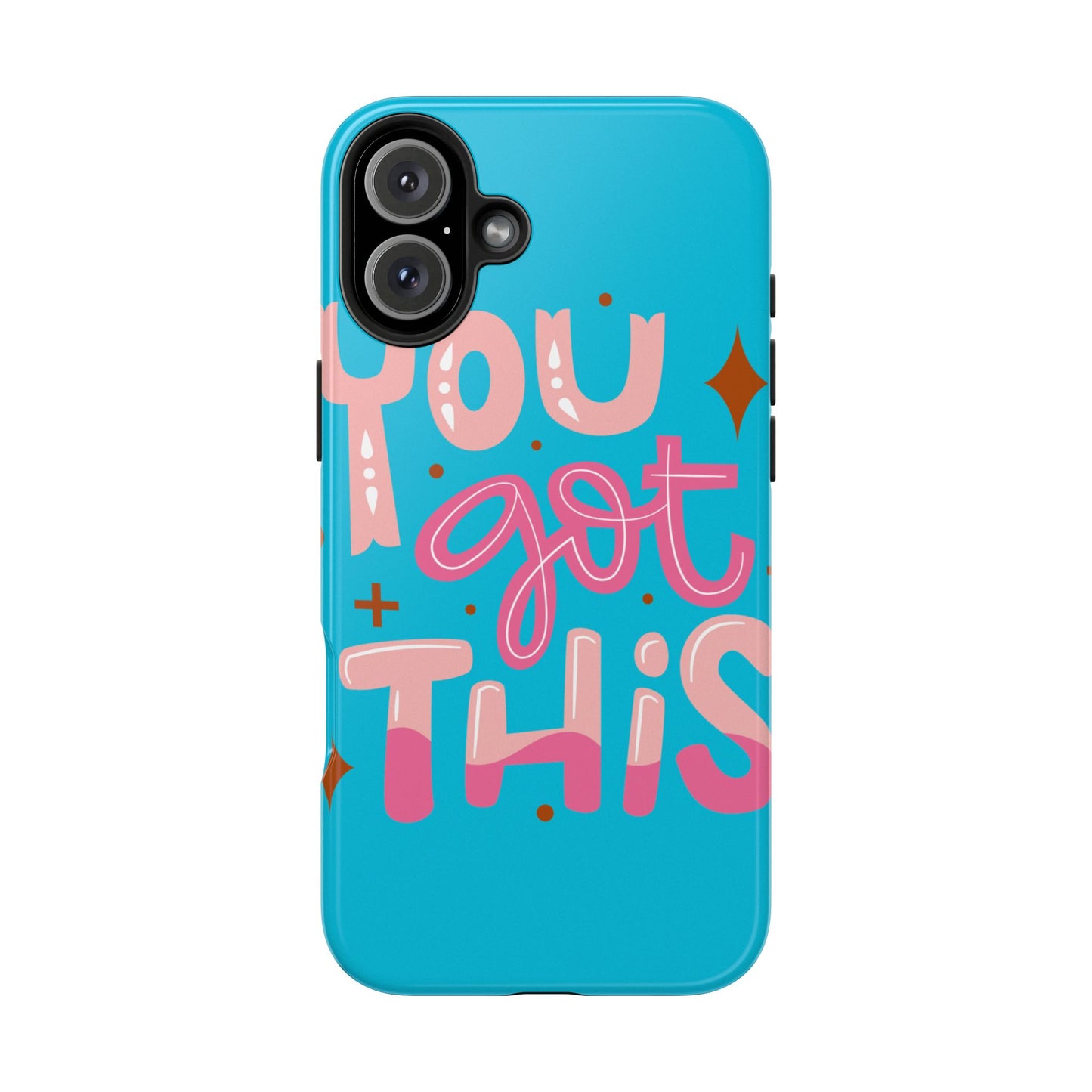 Motivational Phone Cases - You Got This, Cute Phone Covers, Inspirational Gifts, Colorful Tech Accessories, Affirmation Merchandise