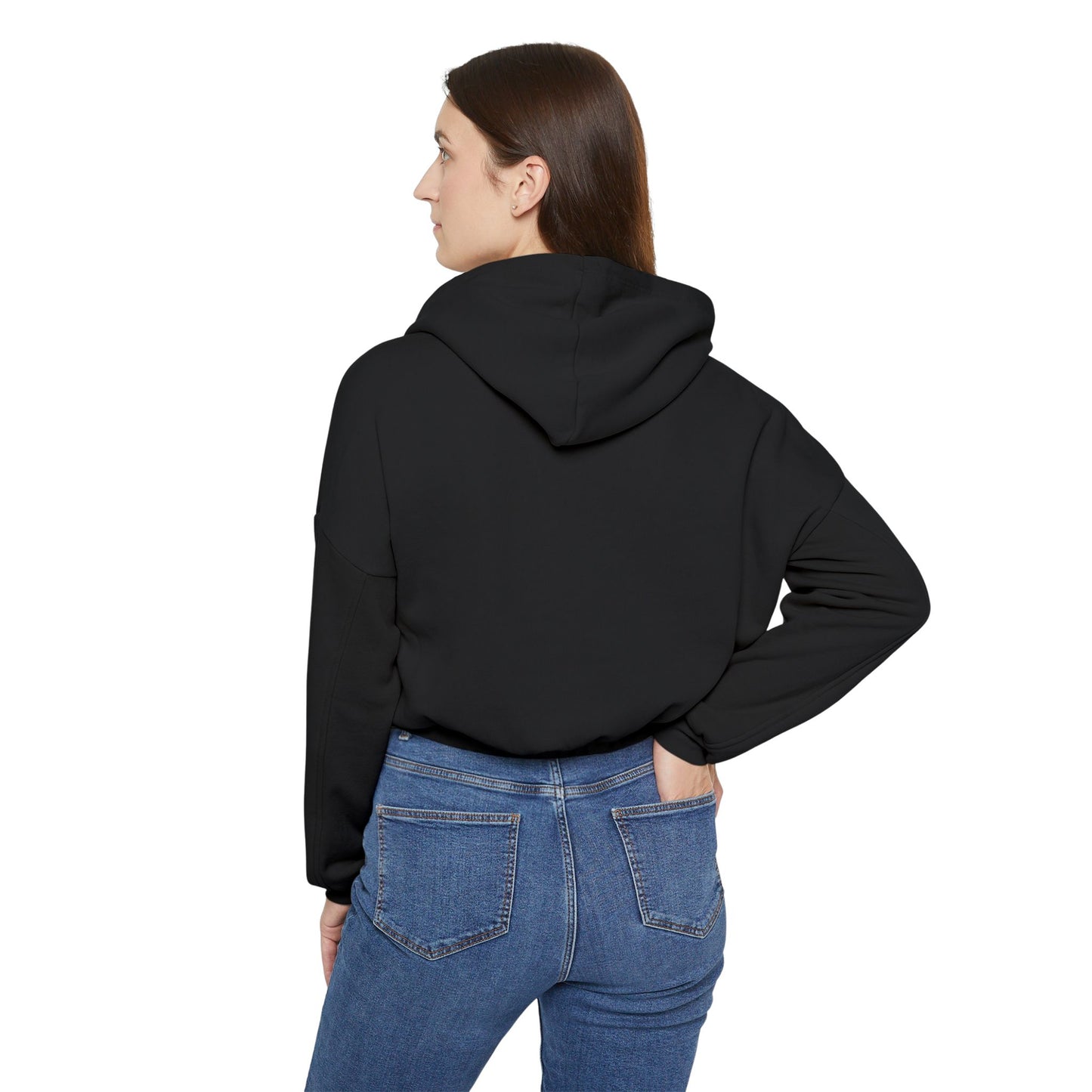 Stylish Women's Cinched Bottom Hoodie, Trendy Streetwear, Casual Outfit, Everyday Comfort, Unique Gift Idea