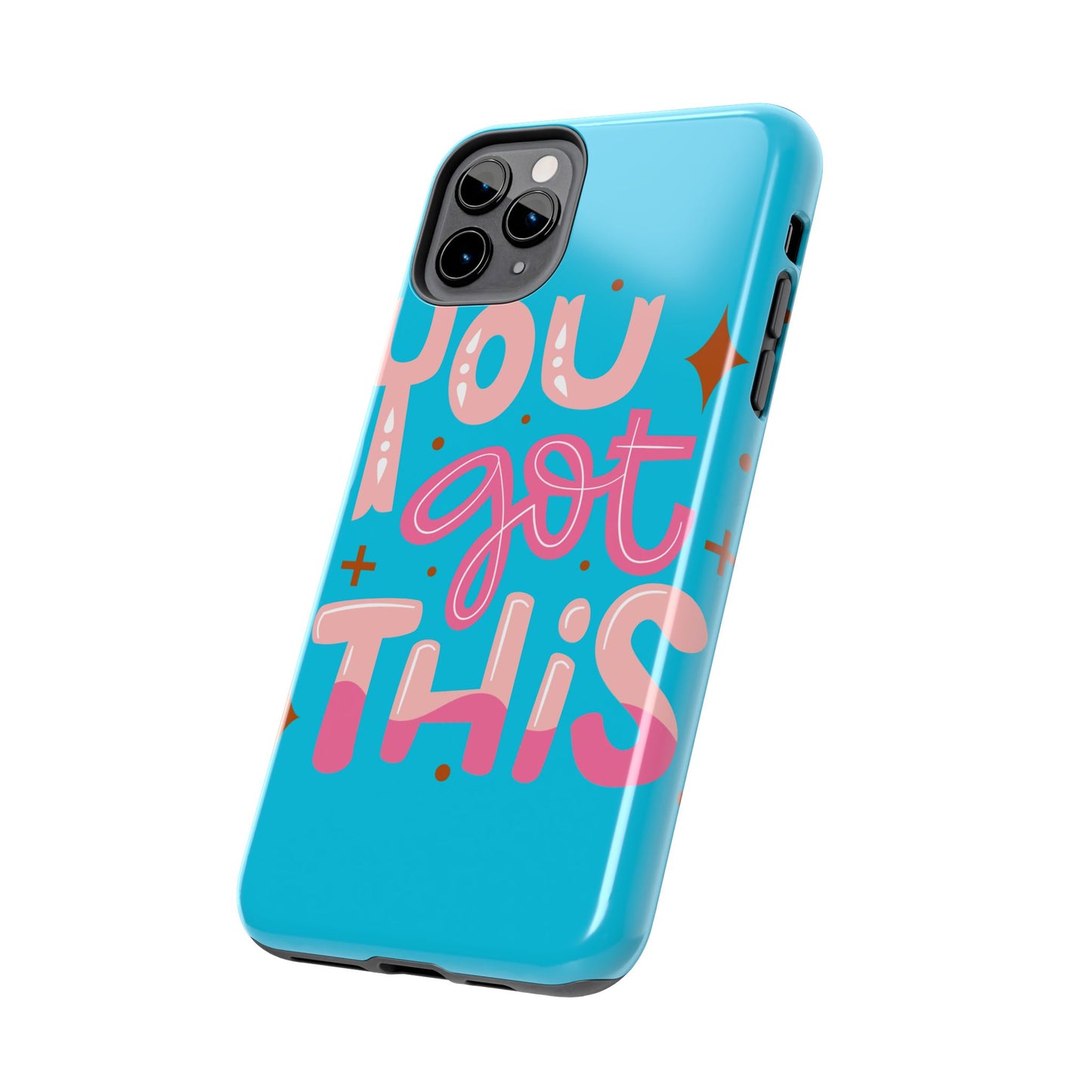 Motivational Phone Cases - You Got This, Cute Phone Covers, Inspirational Gifts, Colorful Tech Accessories, Affirmation Merchandise