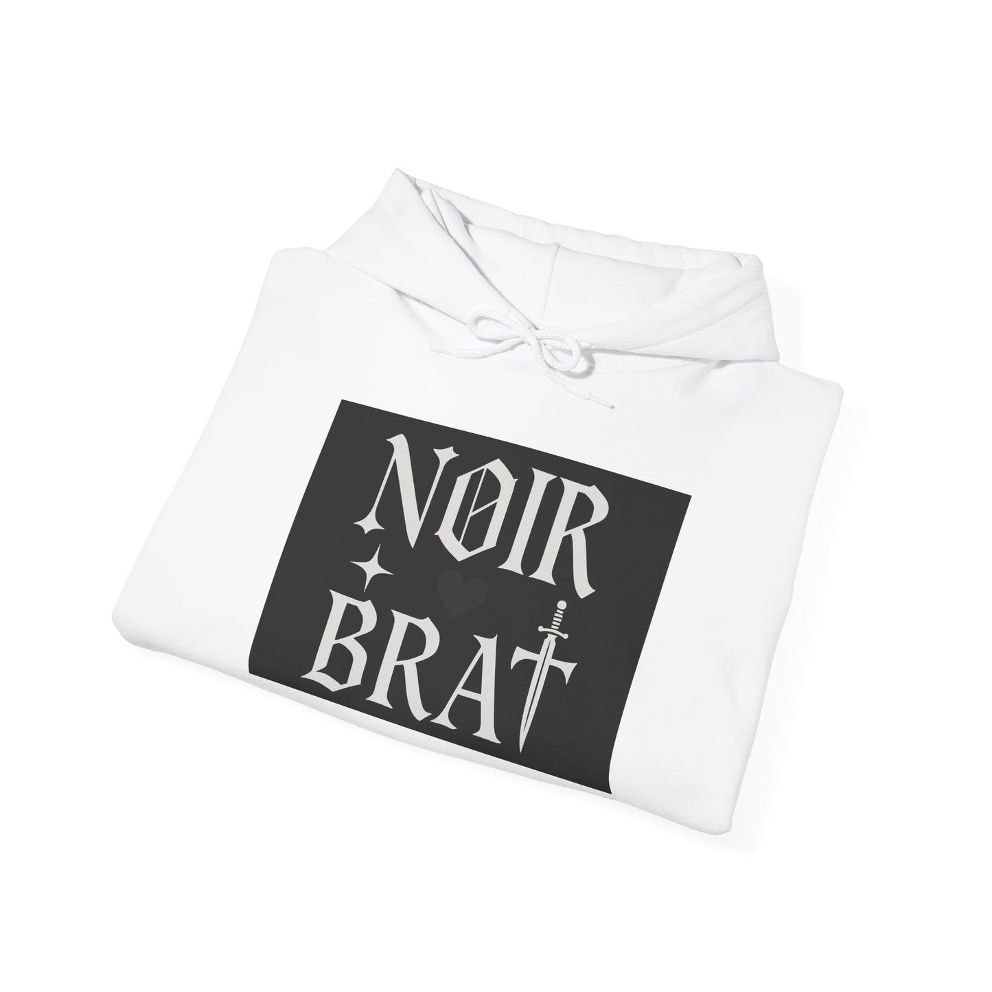 NOIR BRAT HOODIE