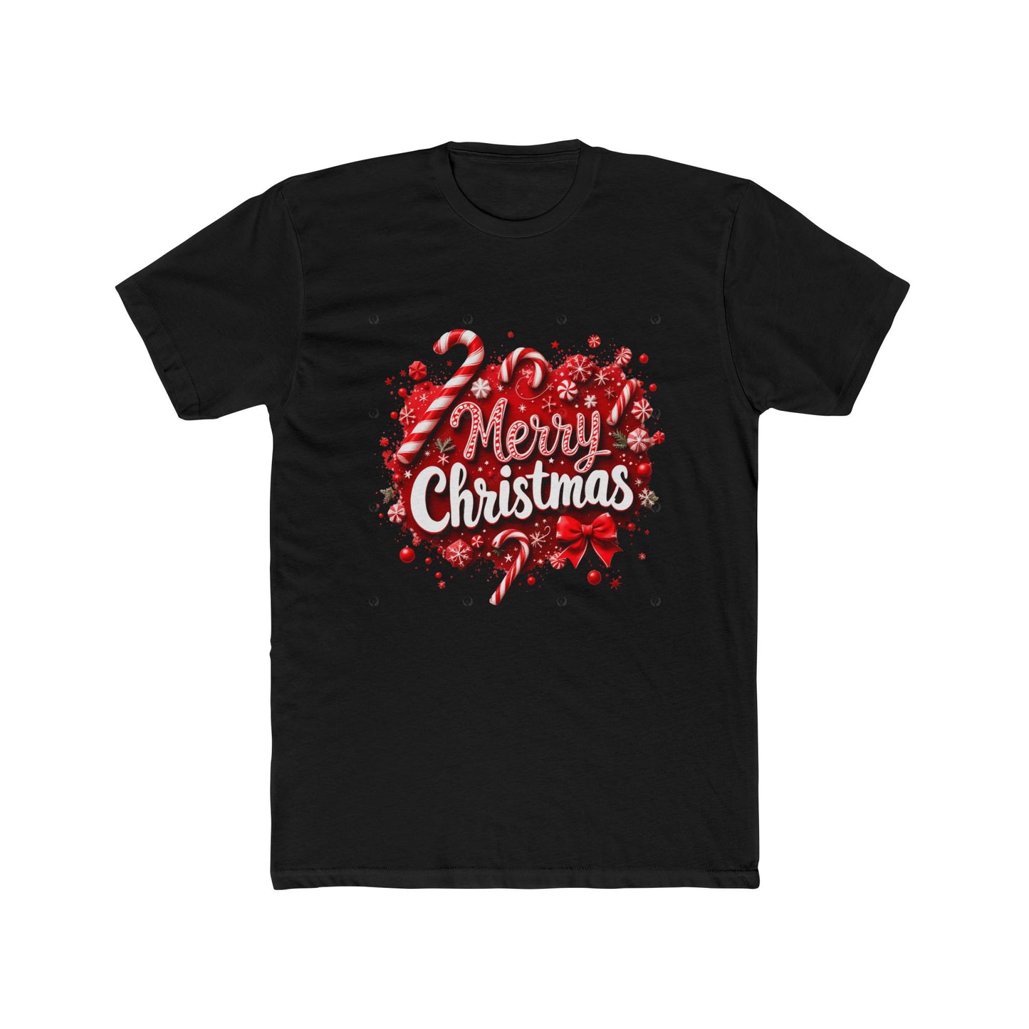 Merry Christmas Candy Cane Holiday T-Shirt