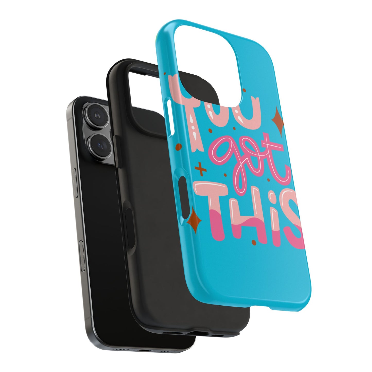 Motivational Phone Cases - You Got This, Cute Phone Covers, Inspirational Gifts, Colorful Tech Accessories, Affirmation Merchandise