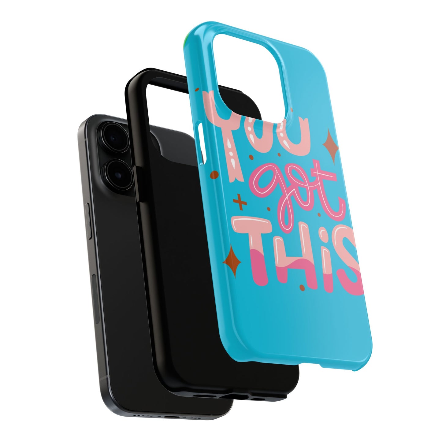 Motivational Phone Cases - You Got This, Cute Phone Covers, Inspirational Gifts, Colorful Tech Accessories, Affirmation Merchandise