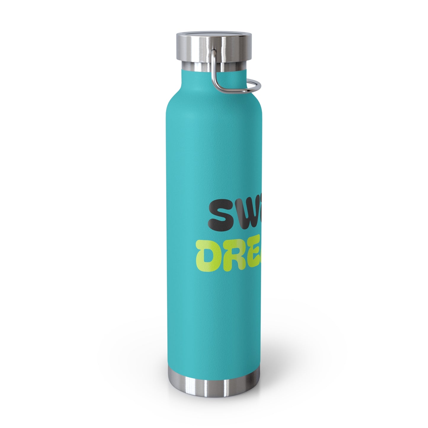 Sweet Dreams Insulated Water Bottle, 22oz Copper Flask, Travel Mug, Unique Gift, Fitness Accessory, Eco-Friendly Water Bottle