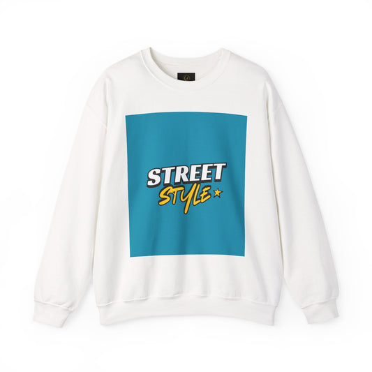 Street Style Unisex Crewneck Sweatshirt - Casual Wear, Streetwear Fashion, Gift for Him/Her, Fall/Winter Style, Trendy Apparel