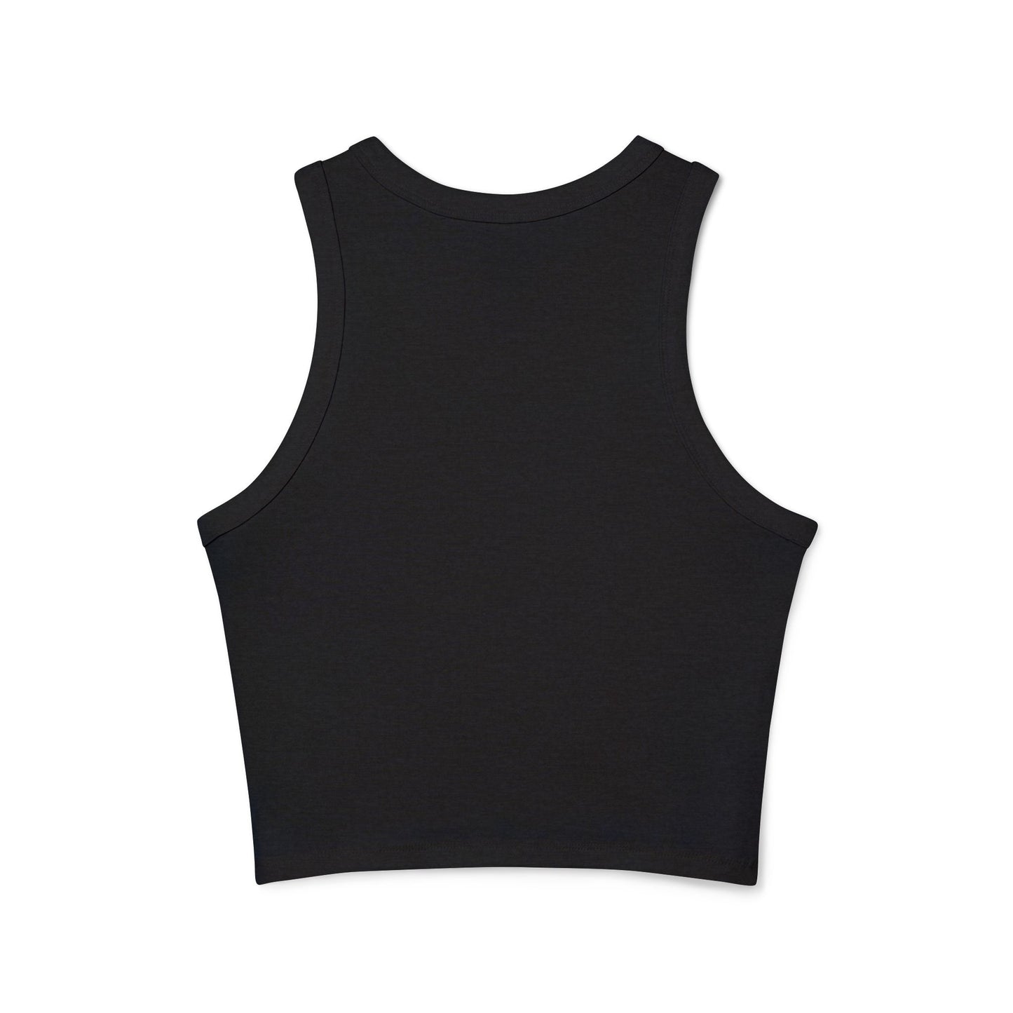 Luster Butterfly Racer Tank, Stylish Women's Crop Top, Summer Tank, Festival Wear, Casual Tank for Every Occasion
