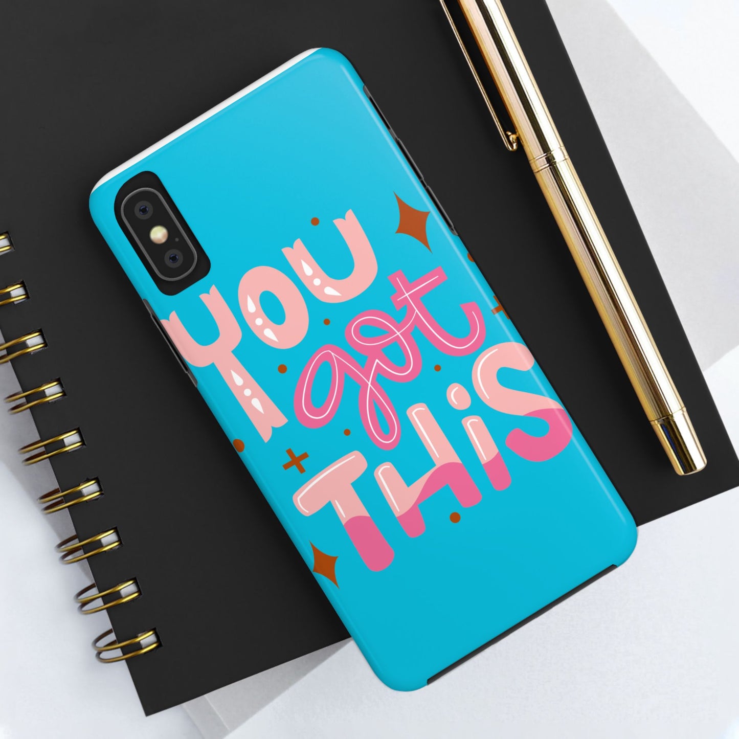 Motivational Phone Cases - You Got This, Cute Phone Covers, Inspirational Gifts, Colorful Tech Accessories, Affirmation Merchandise