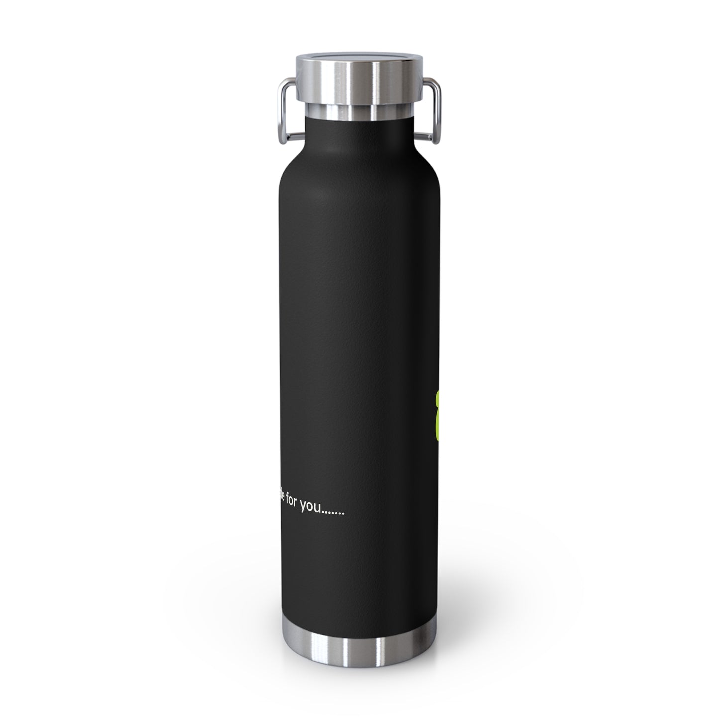 Sweet Dreams Insulated Water Bottle, 22oz Copper Flask, Travel Mug, Unique Gift, Fitness Accessory, Eco-Friendly Water Bottle
