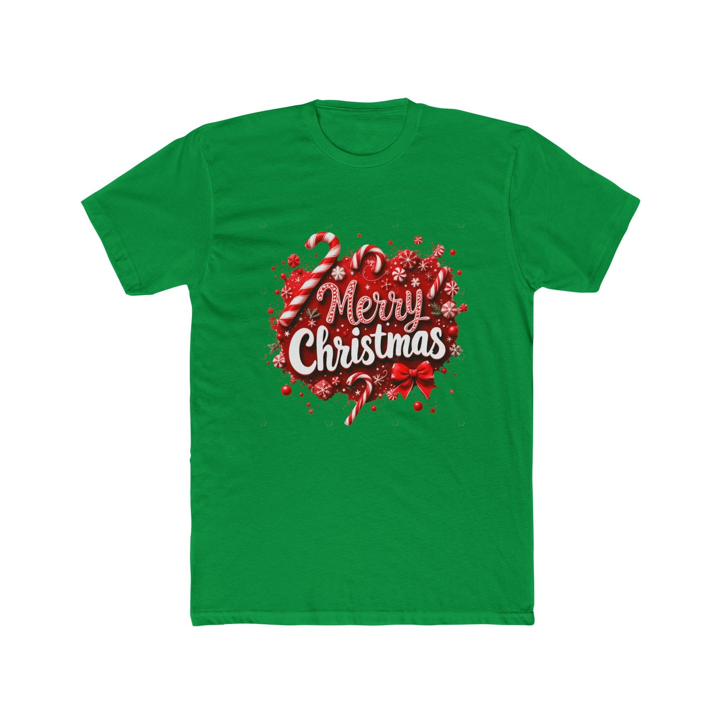 Merry Christmas Candy Cane Holiday T-Shirt
