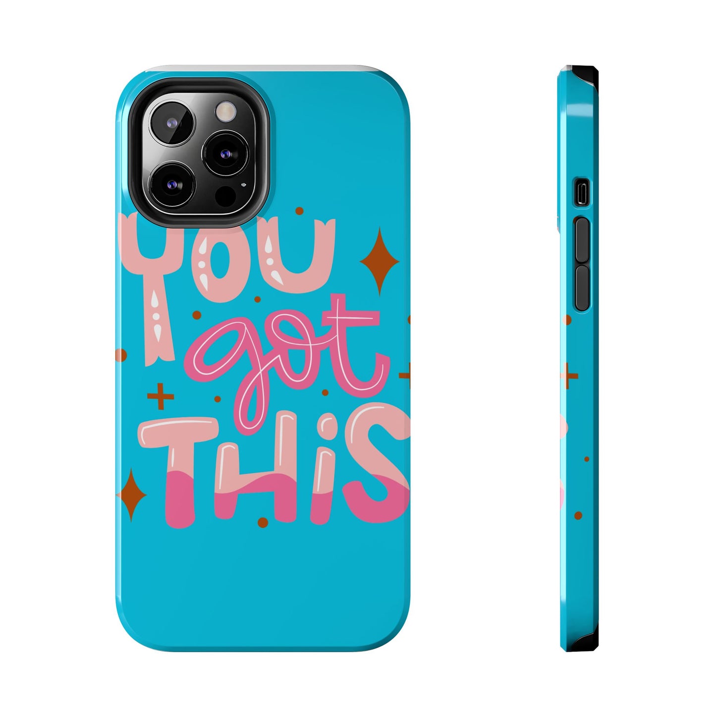 Motivational Phone Cases - You Got This, Cute Phone Covers, Inspirational Gifts, Colorful Tech Accessories, Affirmation Merchandise