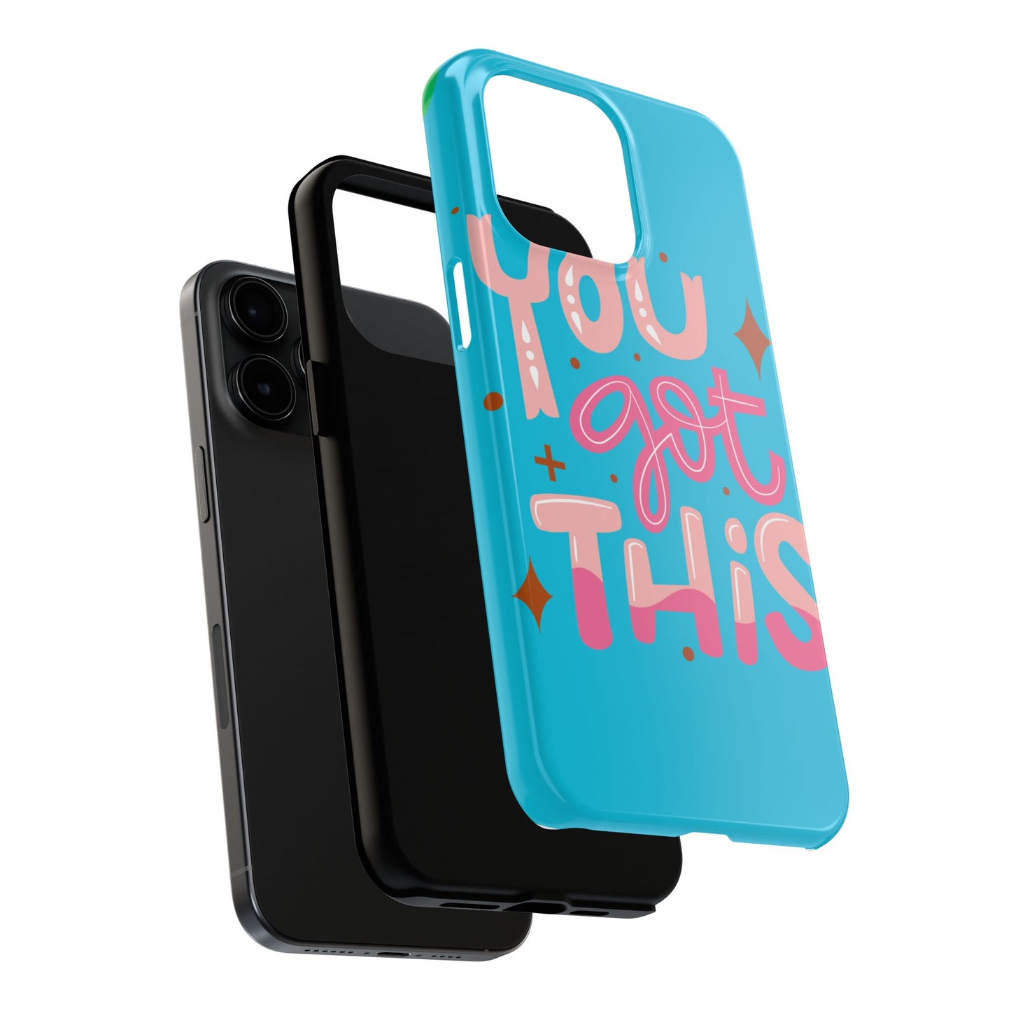 Motivational Phone Cases - You Got This, Cute Phone Covers, Inspirational Gifts, Colorful Tech Accessories, Affirmation Merchandise