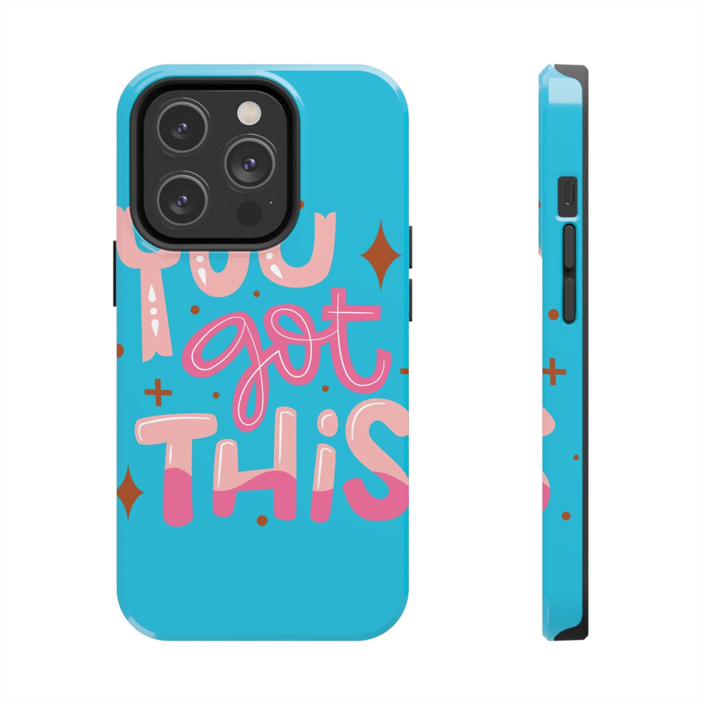 Motivational Phone Cases - You Got This, Cute Phone Covers, Inspirational Gifts, Colorful Tech Accessories, Affirmation Merchandise